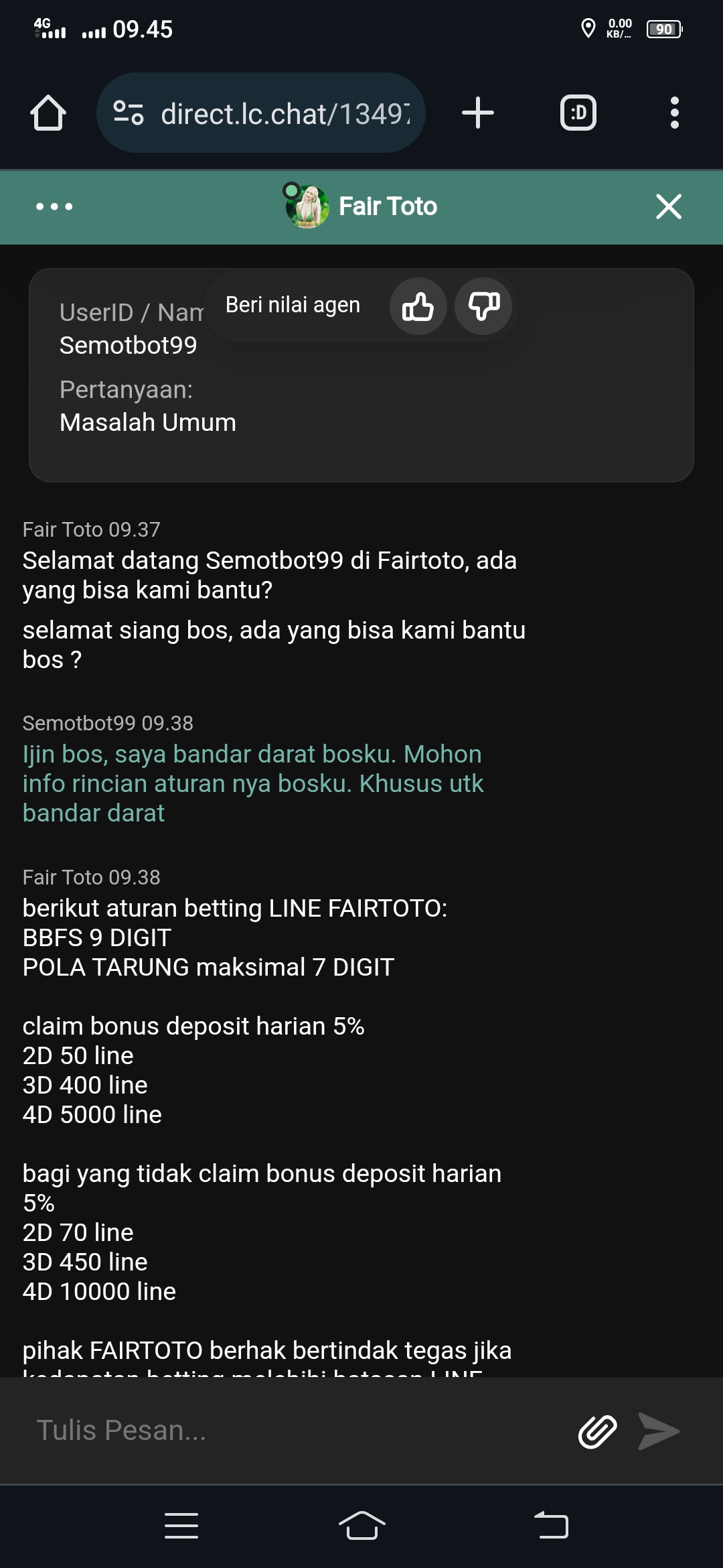 fairtoto